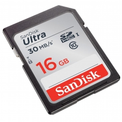 Karta Pamięci SanDisk Ultra SDHC 16GB 30MB/s UHS-I Class 10